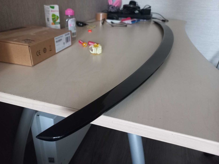 Nms passat b7 usa липспойлер лип спойлер сабля фарбований vw чорний