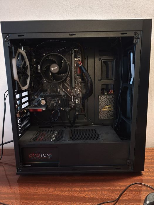 Компьютер gigabyte b450 m s2h athlon 220 ge ddr8gb ssd120gb