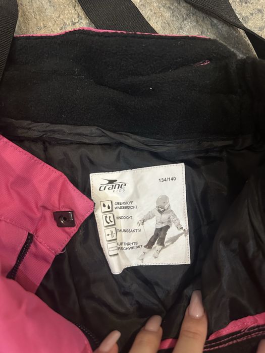 Лижній костюм на дівчинку