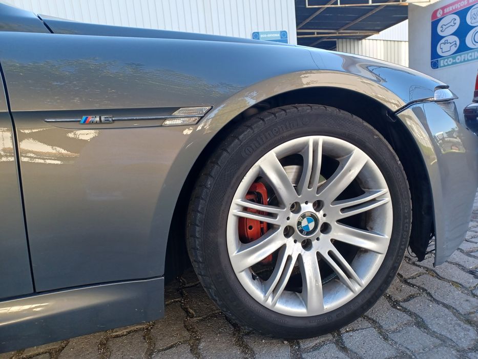 JANTES  BMW 18  Originais Pack M série 6/5,c/ pneus semi novos /