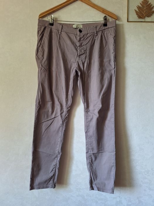 Spodnie Only 42 XL jasny brąz kieszenie