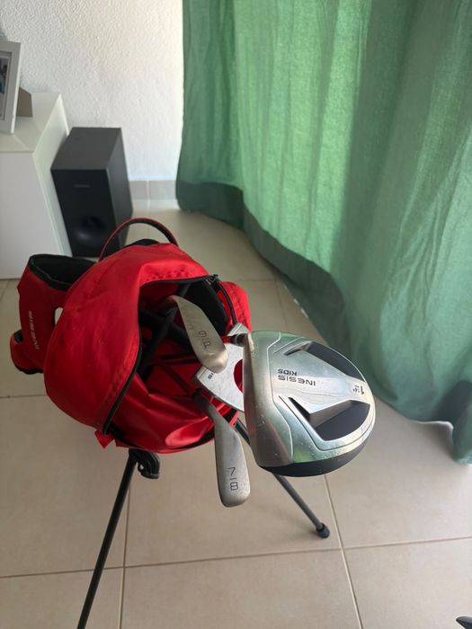 Conjunto de golfe para crianca
