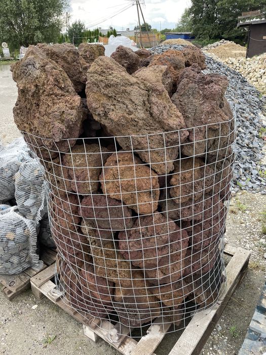 Lawa Wulkaniczna Kamień do Akwarium Ozdobny Grys Żwie Skałka Lawowy