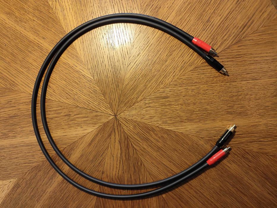 2x interkonekt / cyfrowy Mogami Neglex 2497 (coax 75ohm) | RCA-RCA Amphenol | 100cm