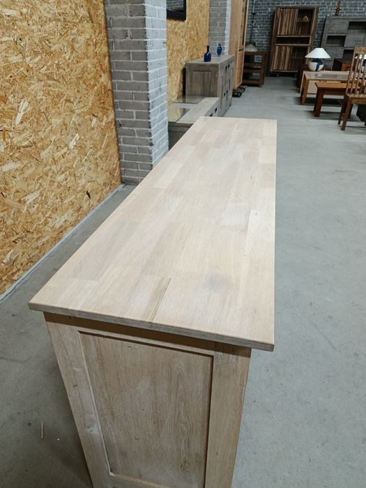 Komoda dębowa jasna, drewno bielone, styl skandynawski/rustykalny.