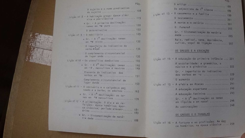 Grego - Volumes I e II