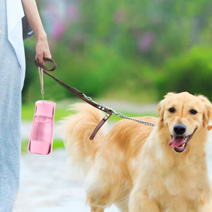 Butelka Miska Turystyczna Bidon Na Wodę Przenośna Poidło Dla Psa Kota