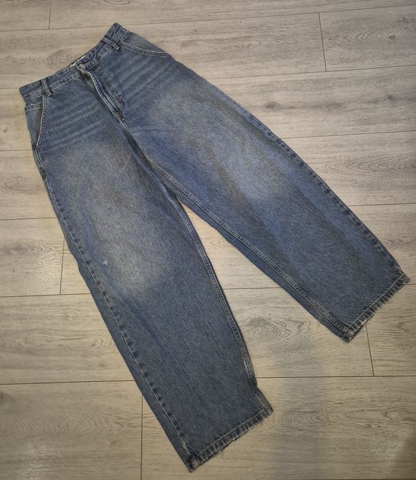 Spodnie jeansowe Baggy chłopiec Bershka rozm XS/34