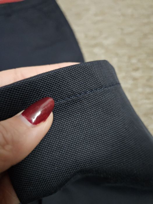 Eleganckie męskie spodnie granatowe