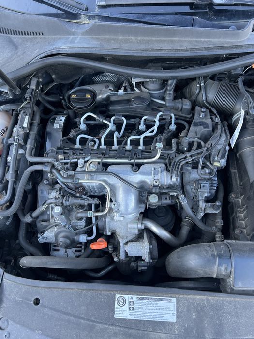 Мотор  CBD  2.0tdi 103квт  golf passat b6 b7 cc tiguan a3