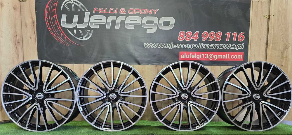 NOWE ALUFELGI NISSAN 19x5x114,3 - ARIYA,Pulsar,Qashqai,X-trial