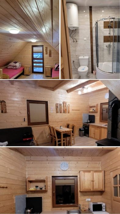 WYNAJMĘ Domki Drewniane Całoroczne:ANDRZEJKI,Ferie,Wakacje,Urodziny:)