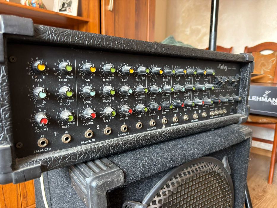 Nagłośnienie Malroy plus głośniki basowe, mikrofony