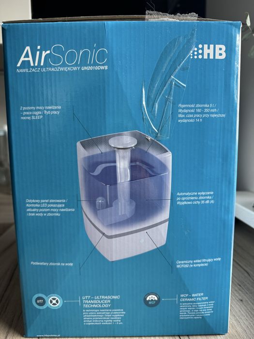 Nawilżacz ultradźwiękowy HB UH2010DWS 20W