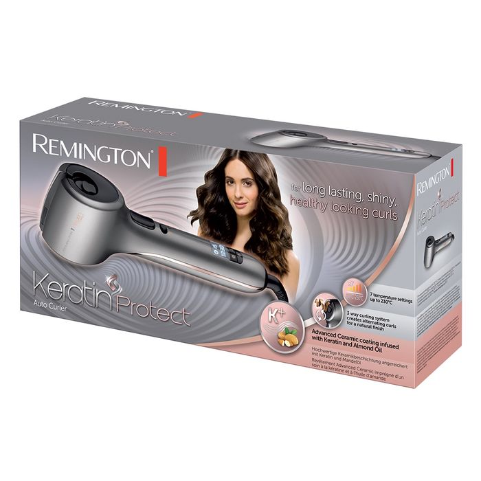 Машинка для завивки волос Remington c18019 keratin protect