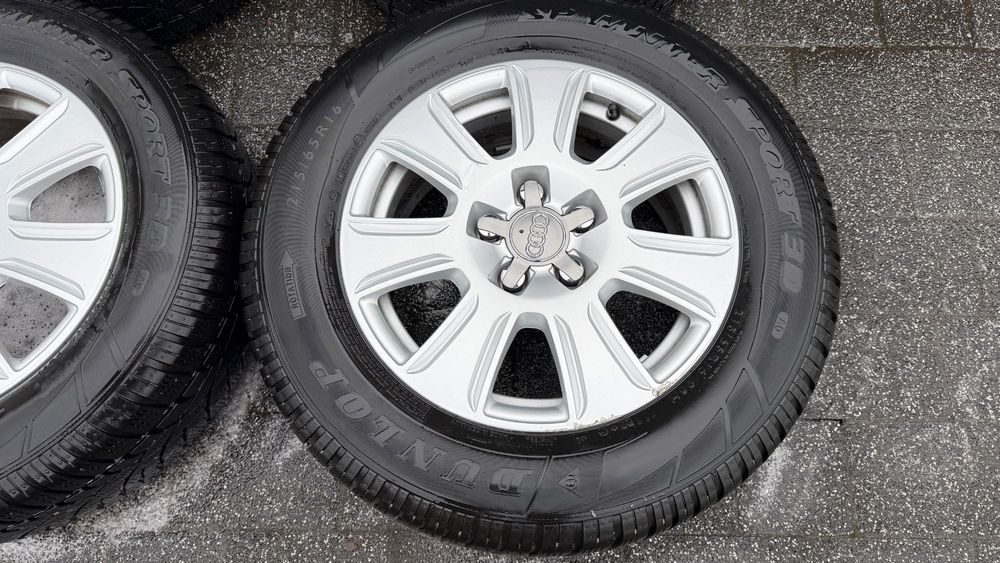 Koła zimowe Audi Q3 215/65/16 Dunlop SP Winter Sport 3D alufelgi 5x112