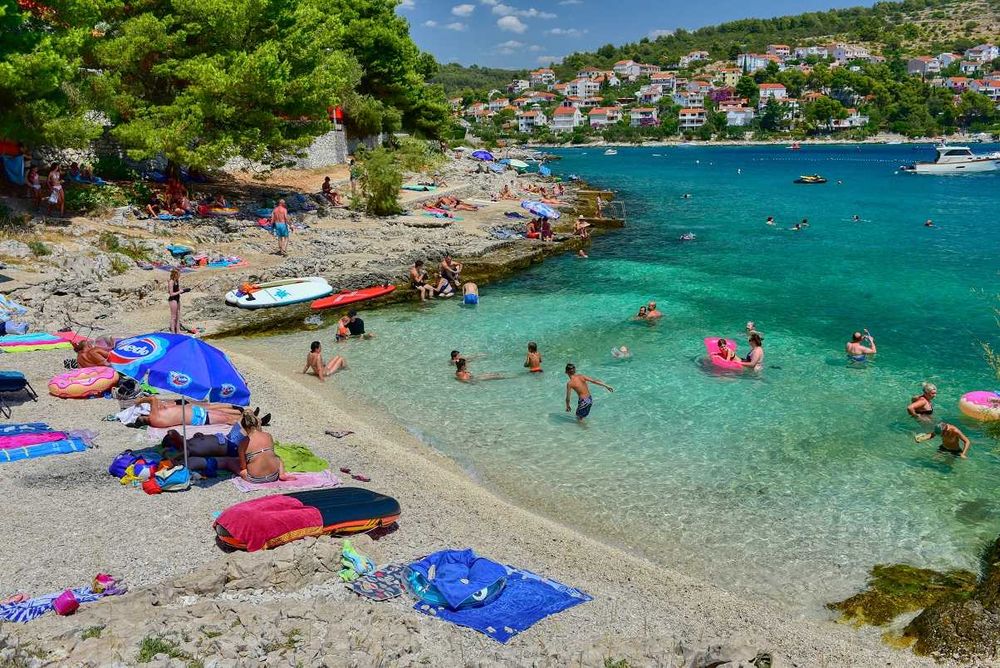 Apartamenty przy plaży w Chorwacji