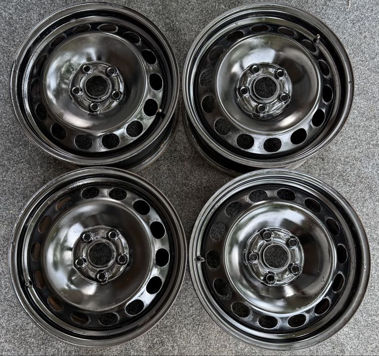 Сталеві диски R16 5/112 VW Golf 5/6/7 Caddy Touran Passat B5 B6 B7 Skoda A5 A7 Superb Seat Audi