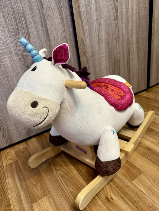 Гойдалка Баттатокачалка Battat серии "Родео" - ЕДИНОРОГ ДИЛЛИ-ДОЛЛИ