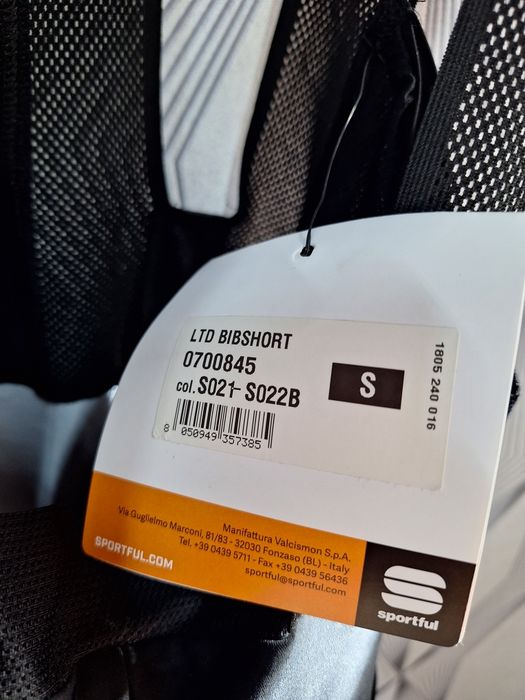 Spodenki rowerowe SPORTFUL LTD męskie S BIB