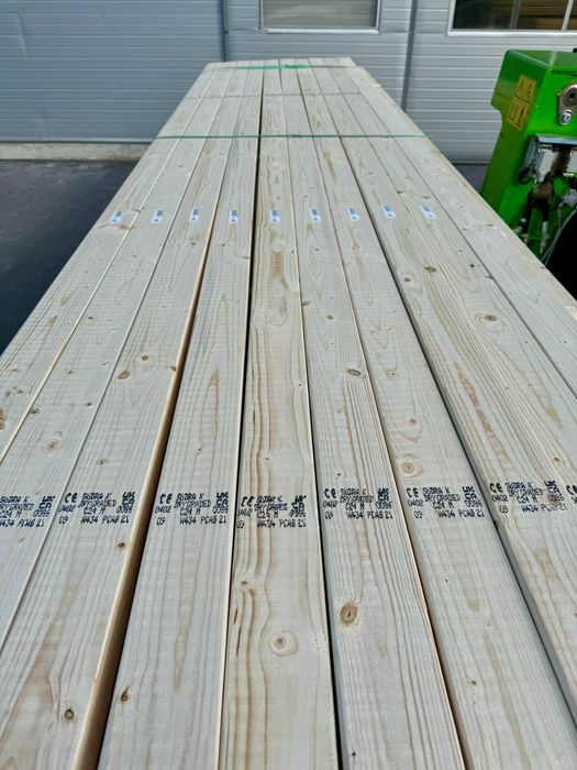 Drewno konstrukcyjne 45x95 c24 Kantówka strugana świerkowa Legar