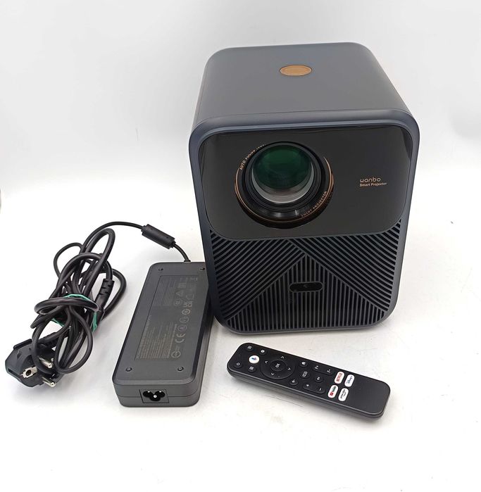 Projektor WANBO Mozart 1 Pro Full HD 900 ANSI Android TV NETFLIX YT Smart OKAZJA