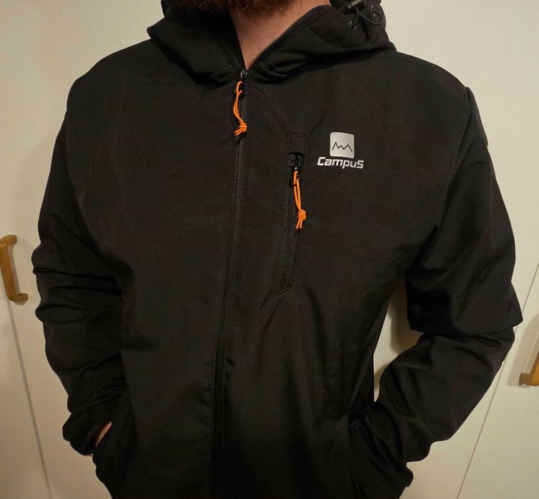 Campus Kurtka Męska Softshell Wodoodporna XXL