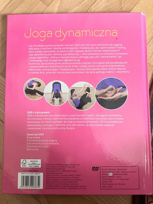 Joga dynamiczna + płyta DVD