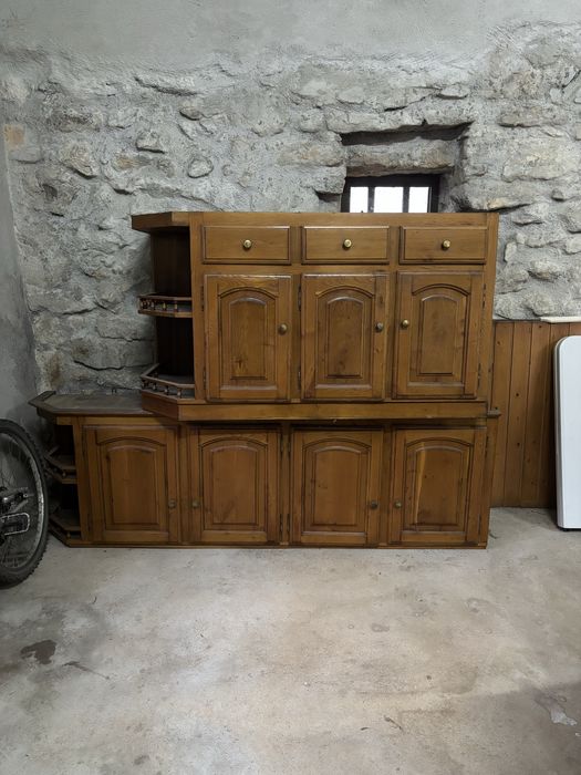 Mobilia de cozinha em carvalho