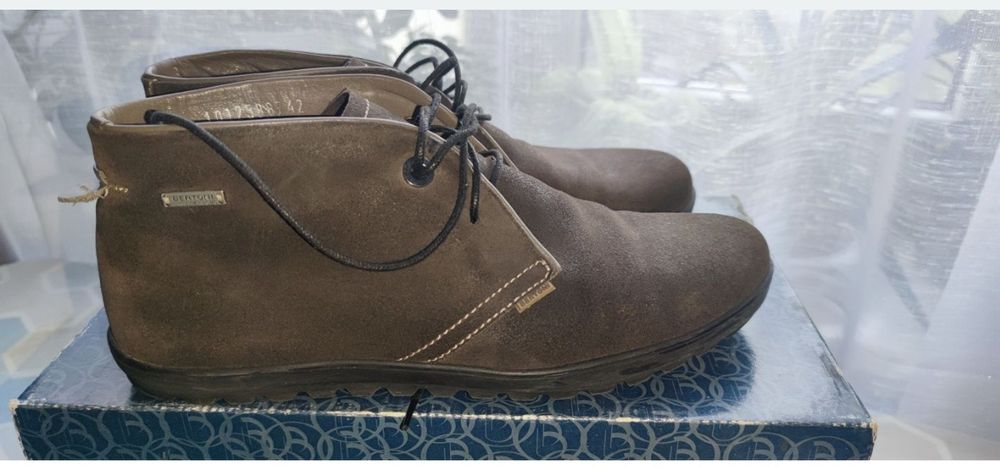 Теплые ботинки Bertoni Италия Кожа