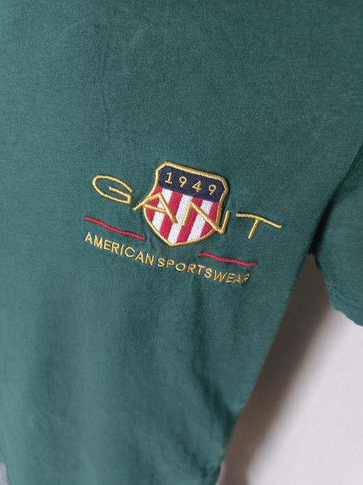 Gant t-shirt męski S zielony