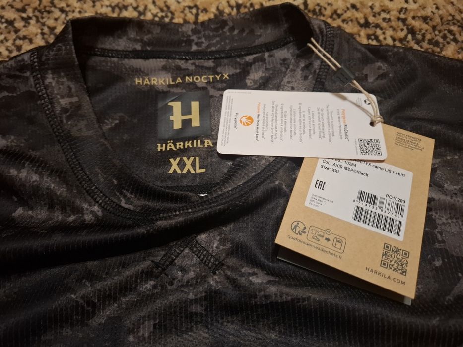 Koszulka Harkila Noctyx Camo Axis MSP®Black