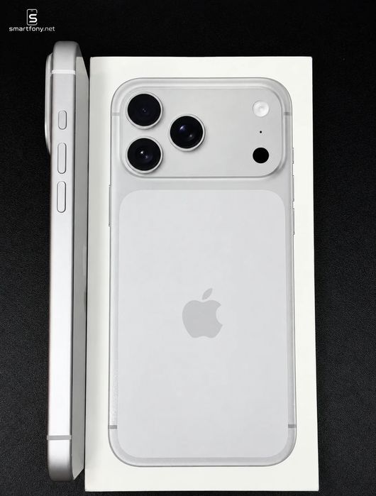 iPhone 17 Pro Max 2 TB Silver | Open Box | Gwarancja Apple | 0 cykli | eSIM
