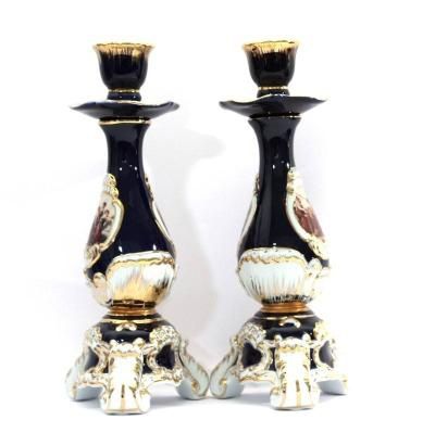 Par de candelabros Retier