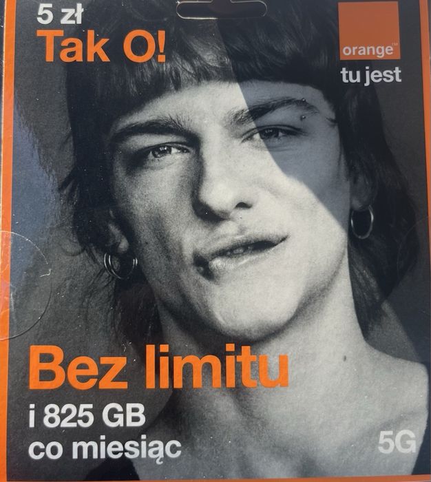 Starter Orange Bez limitu ZŁOTY NUMER