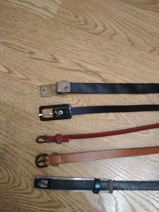 Ремень ремешок кожаный 110 см