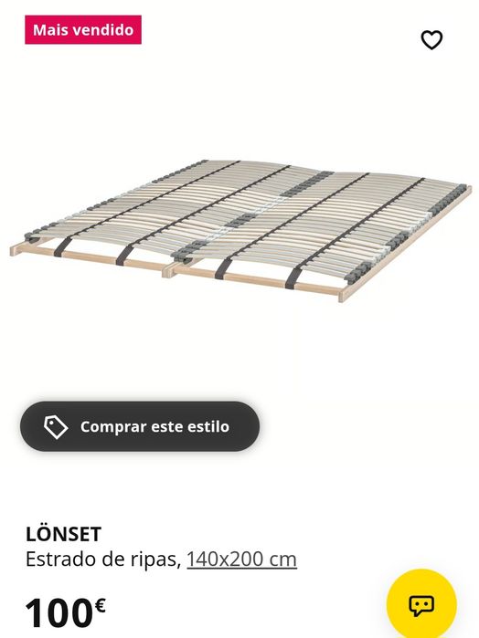 Estrado de cama LÖNSET