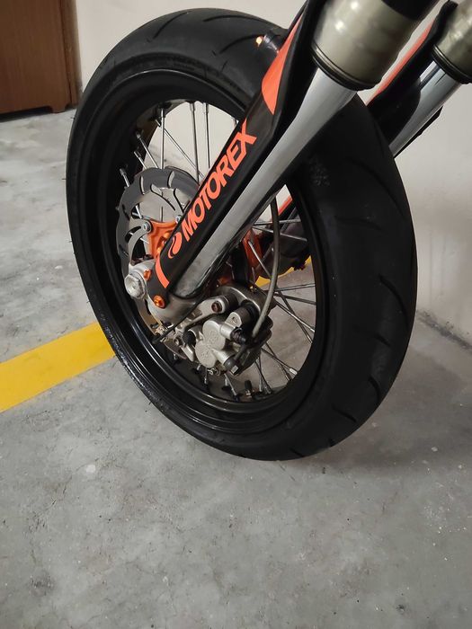 KTM 450 EXC.    Super motard