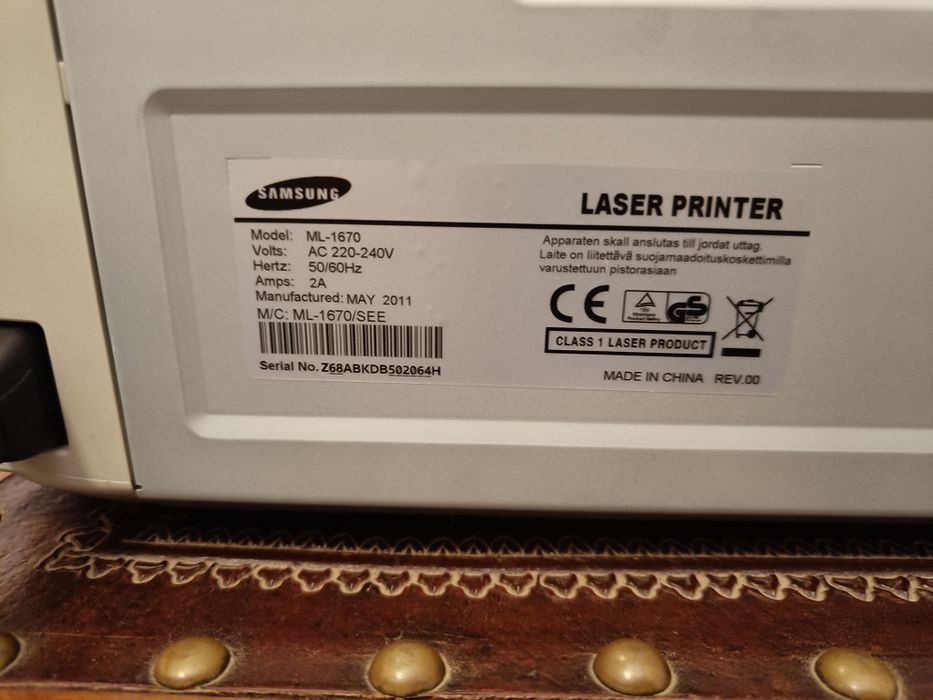 Impressora Samsung ML-1670 Laser