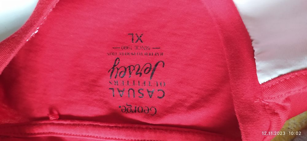 Mikołajkowy t shirt XL