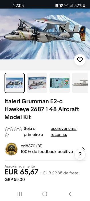 Avião E-2C Hawkeye