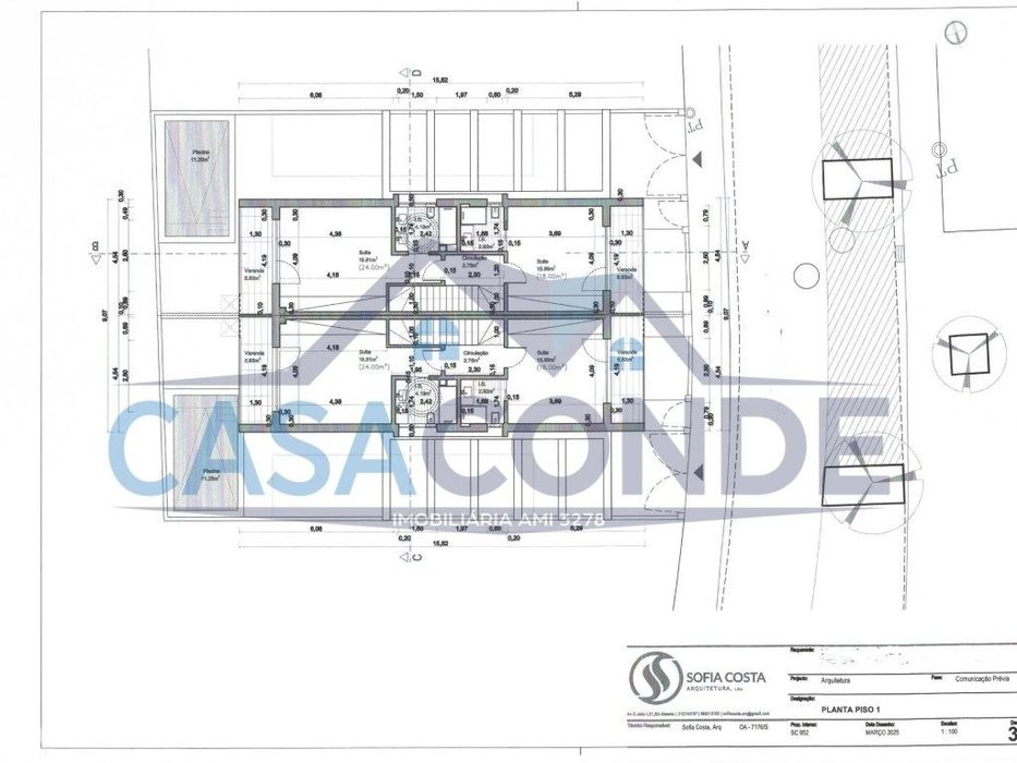 Moradia V3 Duplex c/Piscina e Pergola