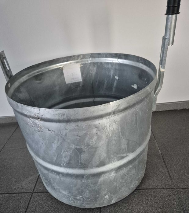 Wkład do Parownika ocynk wymiary 52cm średnica wys.48cm