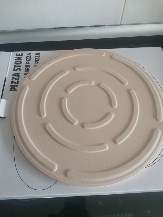 Conjunto pedra para Pizza + Pá de madeira