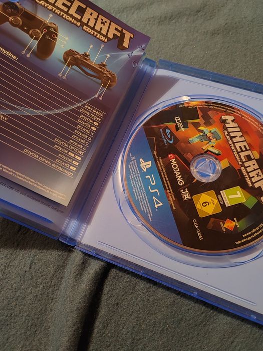 Minecraft ps4 PlayStation 4 5 polska wersja