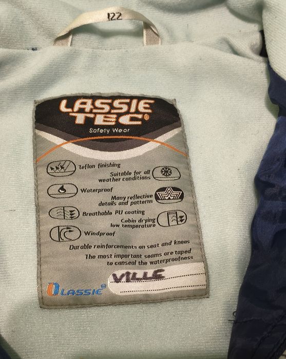 Дитячий мембранний комбінезон Lassie tec by Reima tec  Supatech, розмір 122 (+6)