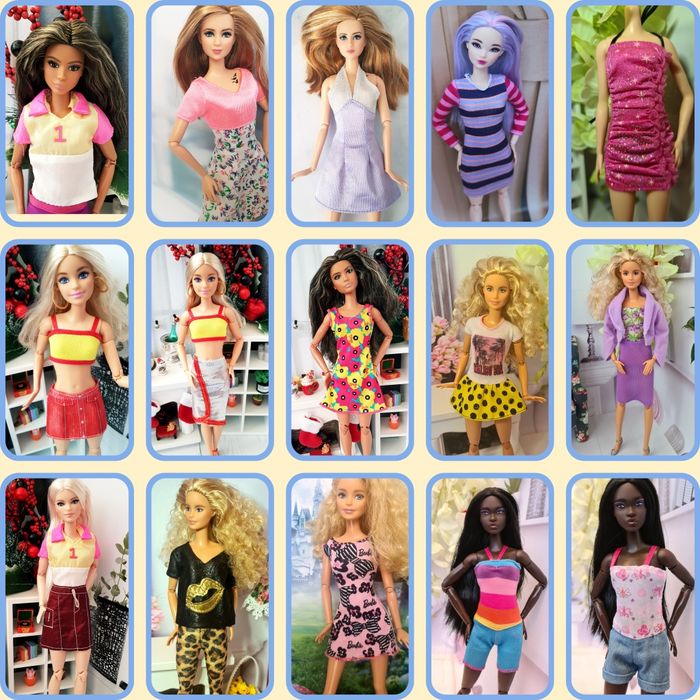 Одяг для барбі, різний. Barbie.