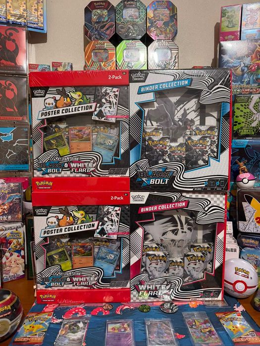 Pokemon Black bolt e White flare  Sam's Club (Exclusivo da América.)
