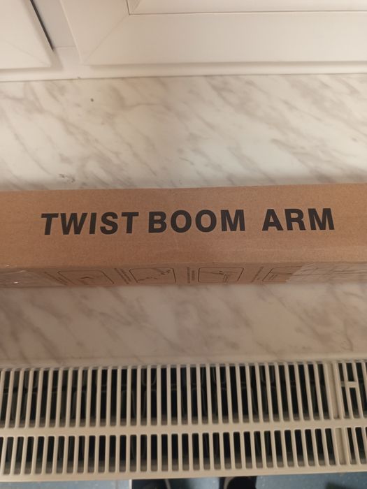 Nowe Ramię Mikrofonowe Low-Profile | Twist Boom Arm | 1.5kg | Solidne!