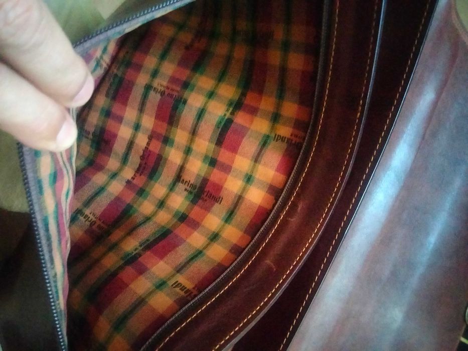 Портфель шкіряний , новий